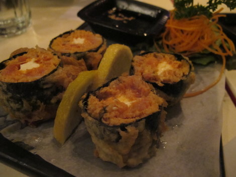 the very spicy roll