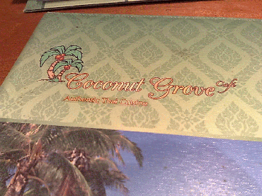 Coconut grove cafe