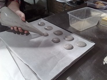 Macarons making Macarons making