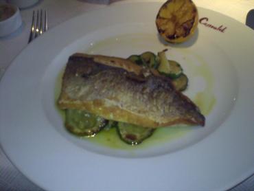 Le cassoulet sea bream