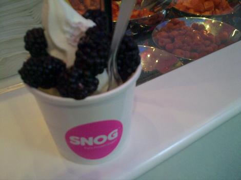 Snog yogurt
