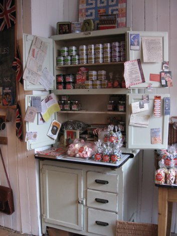 Suck and chew cupboard