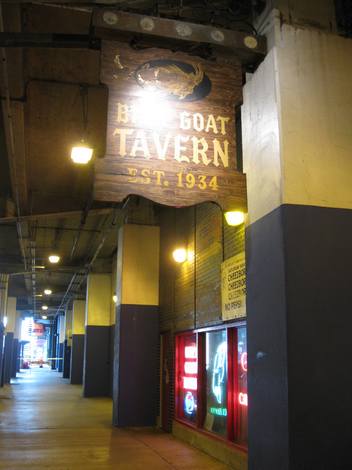 Billy goat entrance