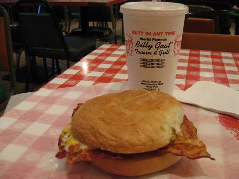 Billy goat breakfast