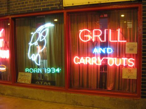 Billy goat signage