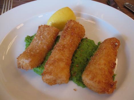 Hix soho fish fingers