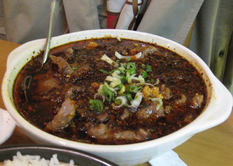 Chilli cool szechuan beef