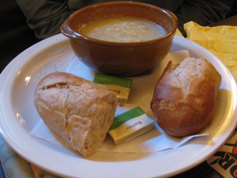 The mitre parsnip soup The mitre parsnip soup