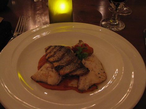 Dubai thyme sea bass