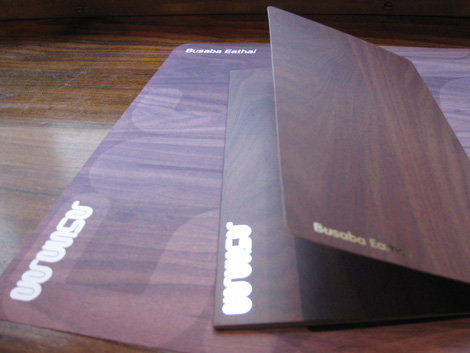Busaba menu
