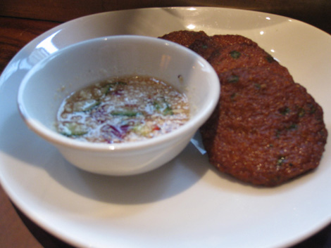 Busaba fishcakes