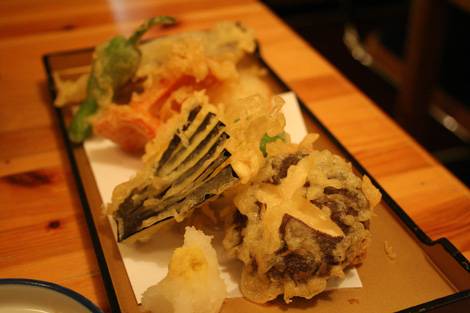 Kikuchi tempura
