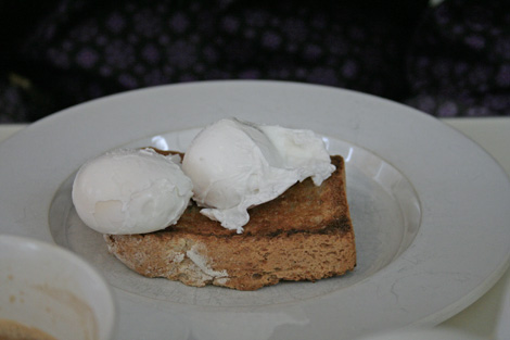 Albion poached eggs
