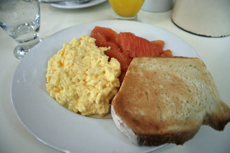 Albion smoked salmon