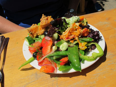 Look mum no hands salad plate