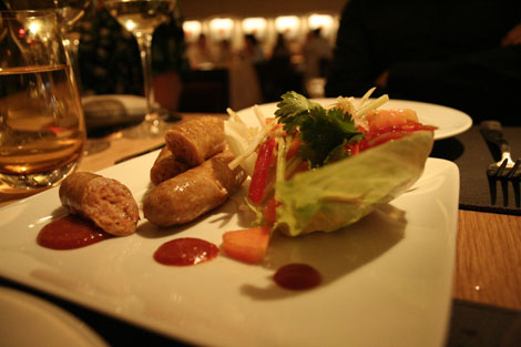 Bar boulud thai sausages