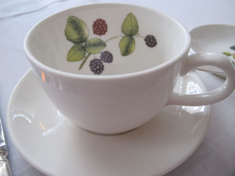 Tea at browns cup