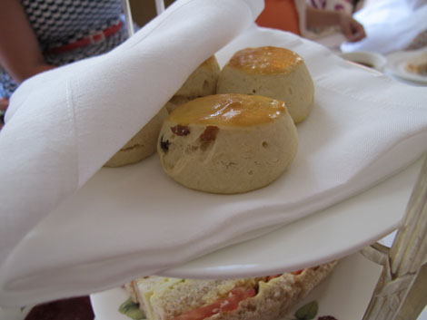 Tea at browns scones