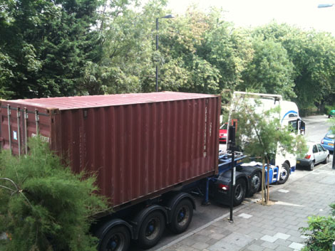 The sea container The sea container