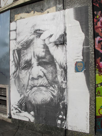 Rivington street old lady