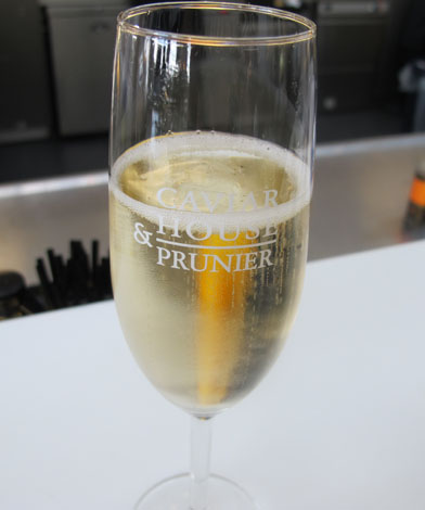 Caviar house champagne