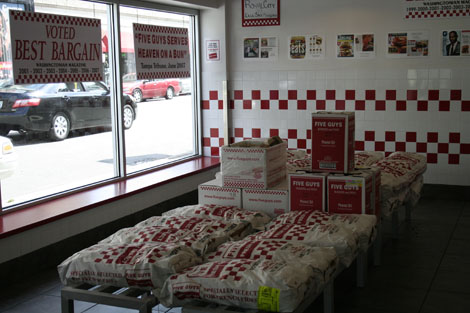 Five guys potatoes sacks Five guys potatoes sacks