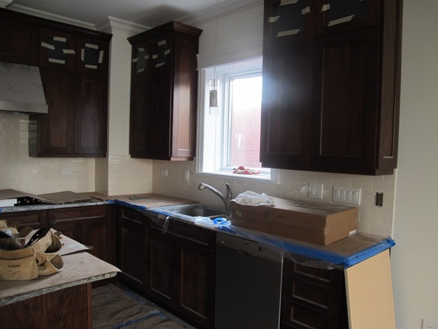 New kitchen almost done
