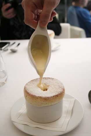 Lanima hazelnut souffle