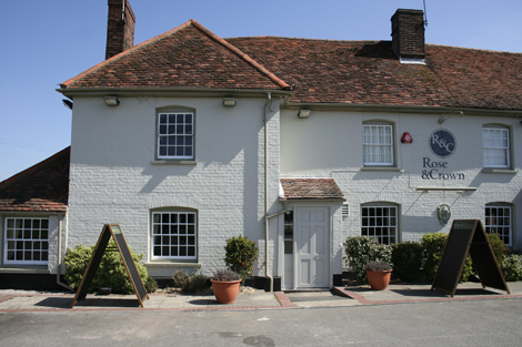 Rose and crown Rose and crown