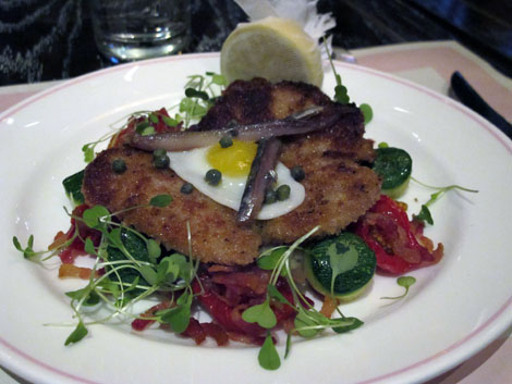 Veal holstein