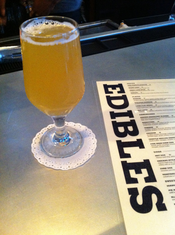 Bangers and lace beer