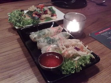Rosas summer rolls