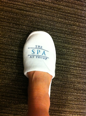 Spa at trump slipper